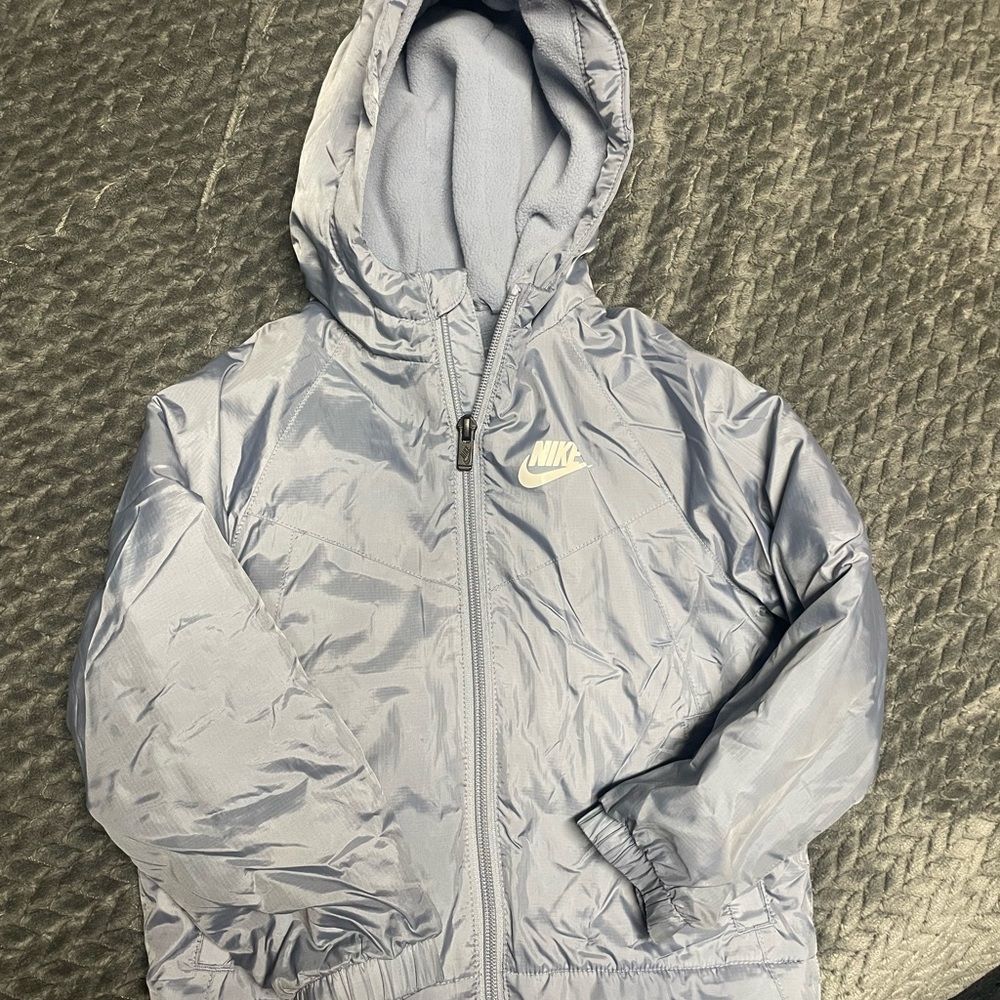 Nike Soft Blue Fleece Jacket